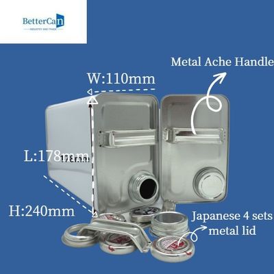 kaufen Motoröl Tin Can Round Shape With des Metall4l fertigte Griff besonders an online manufacture