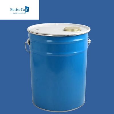 kaufen Leerer Metallfarben-Eimer 20L 5 Gallonen-weißer Farbeimer mit justierbarer Höhe online manufacture