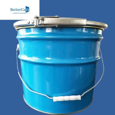 kaufen Leichter Metallfarben-Eimer 5 Gallonen-Edelstahl-Eimer mit Deckel online manufacture