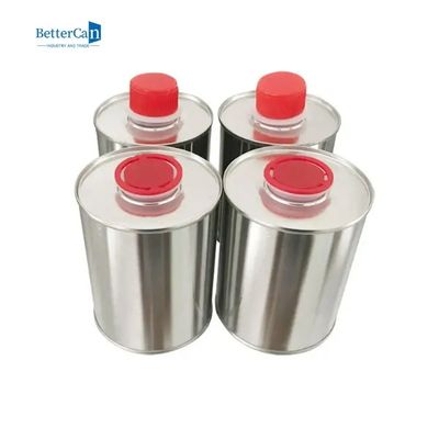 kaufen 1 Gal Engine Oil Tin 1 Liter-Blechemballagen-Zinn mit Plastikanschlagschrauben-Deckel online manufacture
