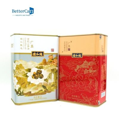 kaufen Rechteckiger 3 Liter Olive Oil Tin Can Manufacturers ohne Griff online manufacture