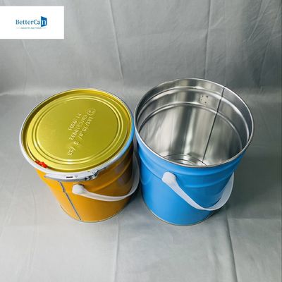 kaufen 5 Liter konischer Eimer mit Farbdruck Metallgriffe Farbbehälter online manufacture