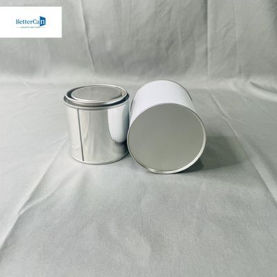 kaufen Runde Leere Farbdosen 2,5 Liter Blechdose 500 ml Runde Farbe Weißbeschichtung online manufacture