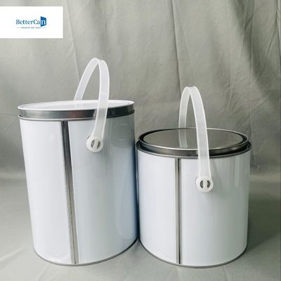 kaufen 1 Gallonen Rundfarbe Metallblechbehälter 3,75 Liter anpassbare Größen online manufacture