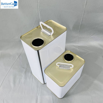 kaufen Leere 5L Farbzinn-Rechteckszinndose Kleine Farbzinndosen online manufacture