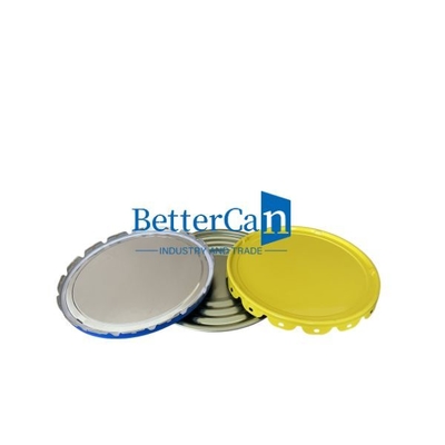 kaufen Flower Lug Lid Tin Pail Cover With Foam Strip UN Lid 0.38mm For Tin Can online manufacture