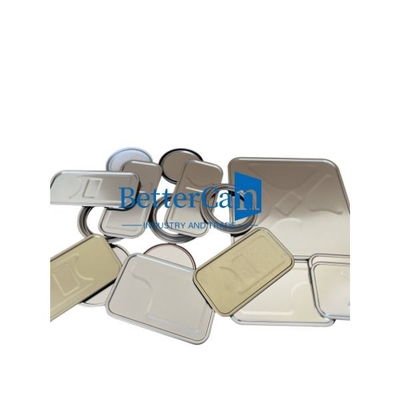 kaufen 0.28mm Rectangular Tin Components 1liter Square Gold OEM Tin Accessories online manufacture