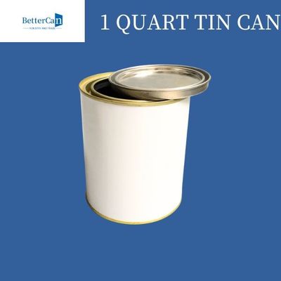 Runde Metallselbstdose kundenspezifisches 1L asphaltieren Tin Bucket Drum For Packaging-Speicher