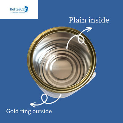 leeres Zinn der Farben-5L ringsum Metalldosen für das Verpacken von ISO9001