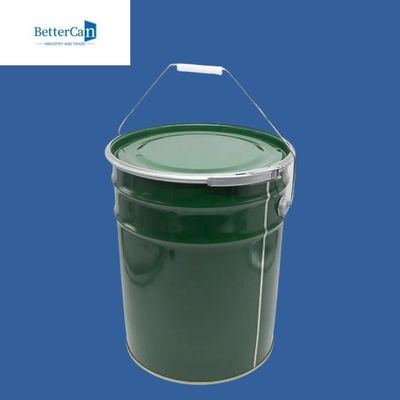 Antiweißer Eimer des rost-Metallfarbeimer-15L 20L mit Deckel