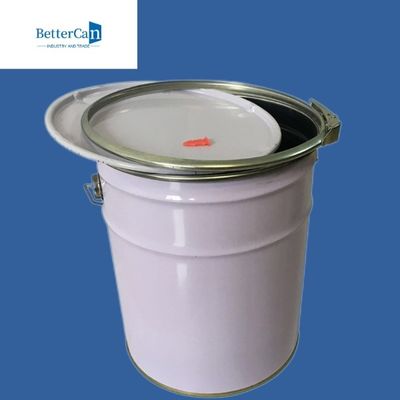Metalläußere Farben-Dose, leeren den 5 Gallonen-Stahl Pail With Lid