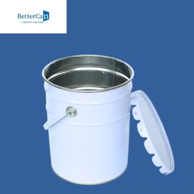 Konischer Metallfarbeimer 5 Liter - 20 Liter-Metalltrommel für die Speicherung von Flüssigkeiten