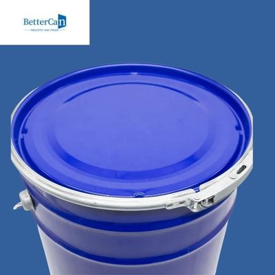 Stapelbarer 20L Stahleimer, leere Farbeimer mit Deckeln