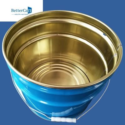 Wiederversiegelbares Metall malen Pail Bucket Metal Five Gallon-Eimer mit Griff-Deckel
