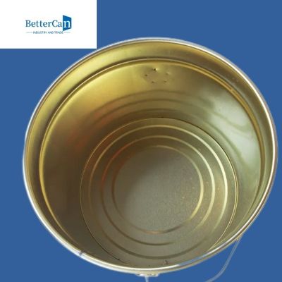 ISO9001 5 Gallonen-Aluminiumeimer, gemalter Blecheimer