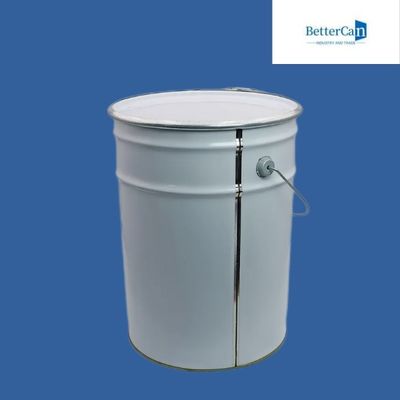 Metallfarben-Eimer der Runden-20l 5 Gallonen-Metalltrommel, mit Überwurfmutter