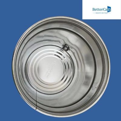 Leerer Metallfarbeimer der 5 Gallonen-offene Hauptstahleimer UNO bestätigte