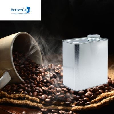 250g leeres Tin Coffee Cans, 9OZ Metall Tin Cans With Valve ISO9001 bestätigte