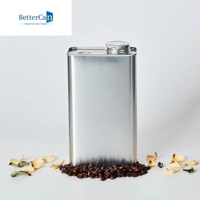 450Gram Kaffee Bean Tin 1 Pfund 16 Unze Tin Container With One Valve