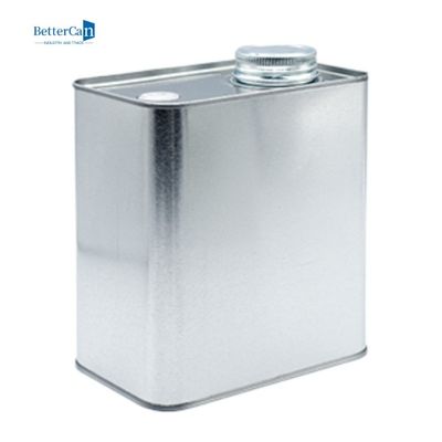 Kaffee Bean Tin Rust Resistant Square Tea Tin Cans des Metall9oz