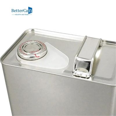 Farben-Metall ISO9001 Motoröl-Tin Rectangulars 4l kann kundengebundenes Drucken