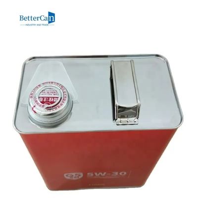36Oz Quadrat Tin Oil Can 1 Liter-leere kundenspezifische Bremsöl-Dose