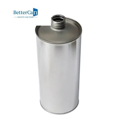 quadratisches Metall Tin Containers L105*W60*H180 der flachen Dichtungs-1L mit Schrauben-Deckel