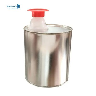 Metall Tin Container Manufacturers 500ml malen Zinn mit Zug-Kappe