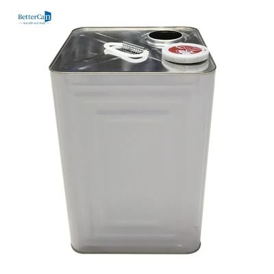 Quadratische Kappe Zinnblech-Tin Cans 20L Tin Oil Container With Pressure