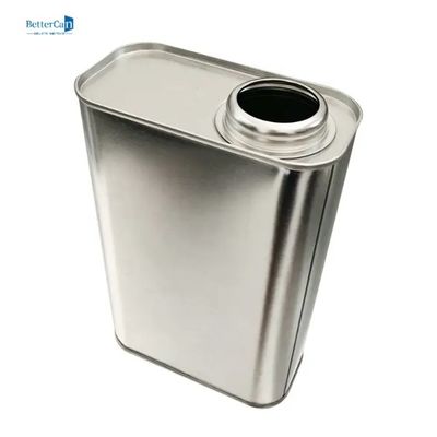 einfache 500ml Motoröl-Tin Custom Tin Containers With-Trichter-Überwurfmutter
