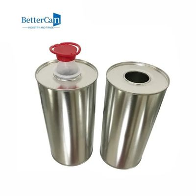 1 Liter-rundes Metall Tin Can Cylinder Shaped D84*H210mm mit Deckel