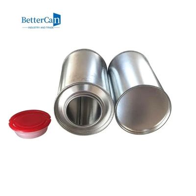 1 Liter-rundes Metall Tin Can Cylinder Shaped D84*H210mm mit Deckel