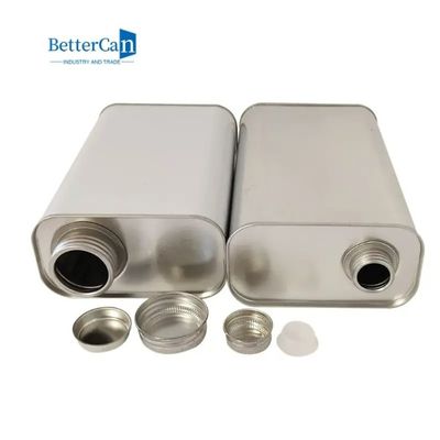 1 Gal Engine Oil Tin 1 Liter-Blechemballagen-Zinn mit Plastikanschlagschrauben-Deckel