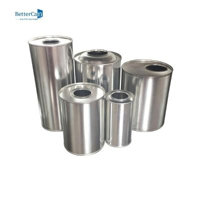 Rundes Metall Tin Container With Metal Cover des Motoröl-Zinn-200ml 500ml