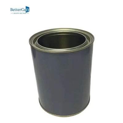 Auto-Farbe Tin Cans 4 Liter-runder Metallfarbeimer mit Deckel