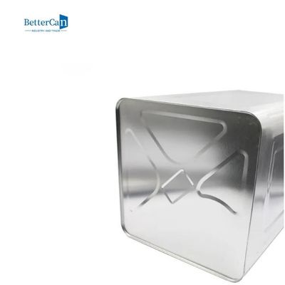 Klebender 20 Liter-Farben-Tin Can Square With Oil-Düsen-Abdeckungs-Deckel