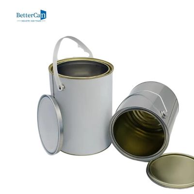 1 Gallonen-Farbeimer 4 Liter-Metallfarbe Tin Container Manufacturers