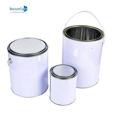 1 Gallonen-Farbeimer 4 Liter-Metallfarbe Tin Container Manufacturers