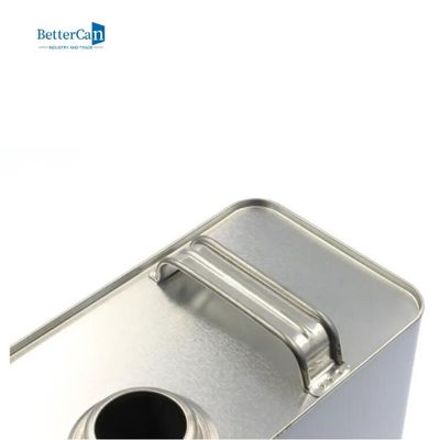 Quadrat die 4 Liter-leeres Farben-Zinn lackieren beschichtende 1 Gallonen-Metallfarben-Dose