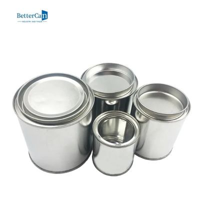 Größen-leere Metallfarben-Dose 1/2 halben Liters mit Deckel, Farben-Vorratsbehälter für übrig gebliebene Farbe