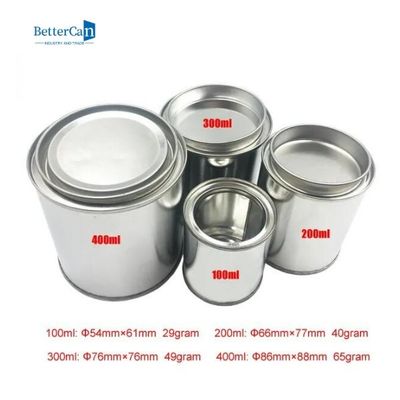 Kleine leere Runde Farben-Tin Canss 500ml korrosionsbeständig mit Schnappdeckel