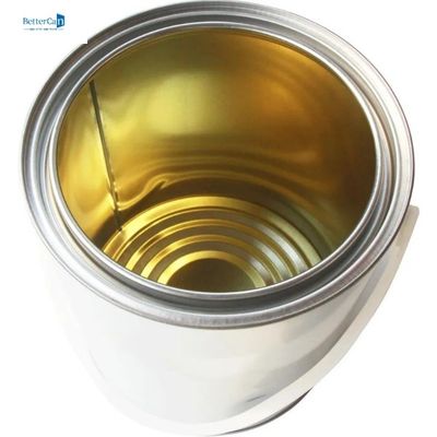 Rundes Metall des Auto-Farben-Zinn-5L kann mit Hebel-Verschluss Ring Lid ISO9001