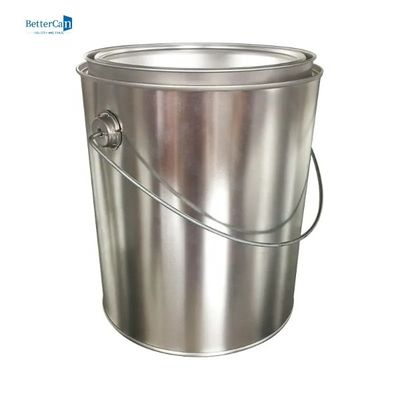 Runde Farbe Tin Cans Container   leere Gallonen-Farben-Dosen des Metall4l