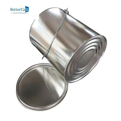 Runde Farbe Tin Cans Container   leere Gallonen-Farben-Dosen des Metall4l