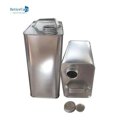 Leeren Sie die 2,5 Liter-Farbe Tin Cans das 1 Gallonen-Zinnblech Tin With Pressure Cap