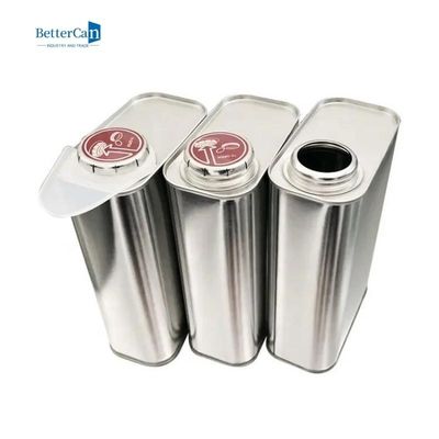Quadratisches Auto-Farben-Zinn 1 Liter-Lack-Beschichtung Tin Metal Jerry Tin Container