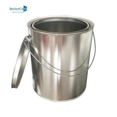 Auto 3.7L malen Tin Packaging 1 Gallone Tin Can With Lever Lids