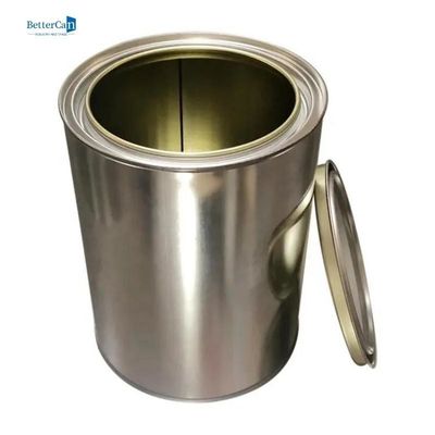 Runde industrielle Farbe 3.7L konserviert kundenspezifische Tin Can Metal With Lever-Deckel