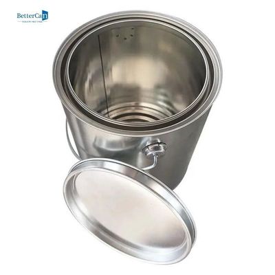 Das 1 Gallonen-Auto malen Tin Round Tinplate-Material mit Schnappdeckel