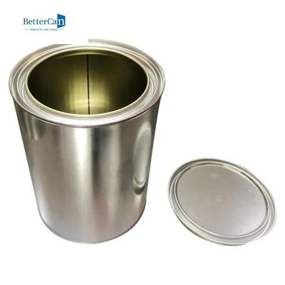 Das 1 Gallonen-Auto malen Tin Round Tinplate-Material mit Schnappdeckel
